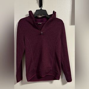 Eddie Bauer fleece quarter zip